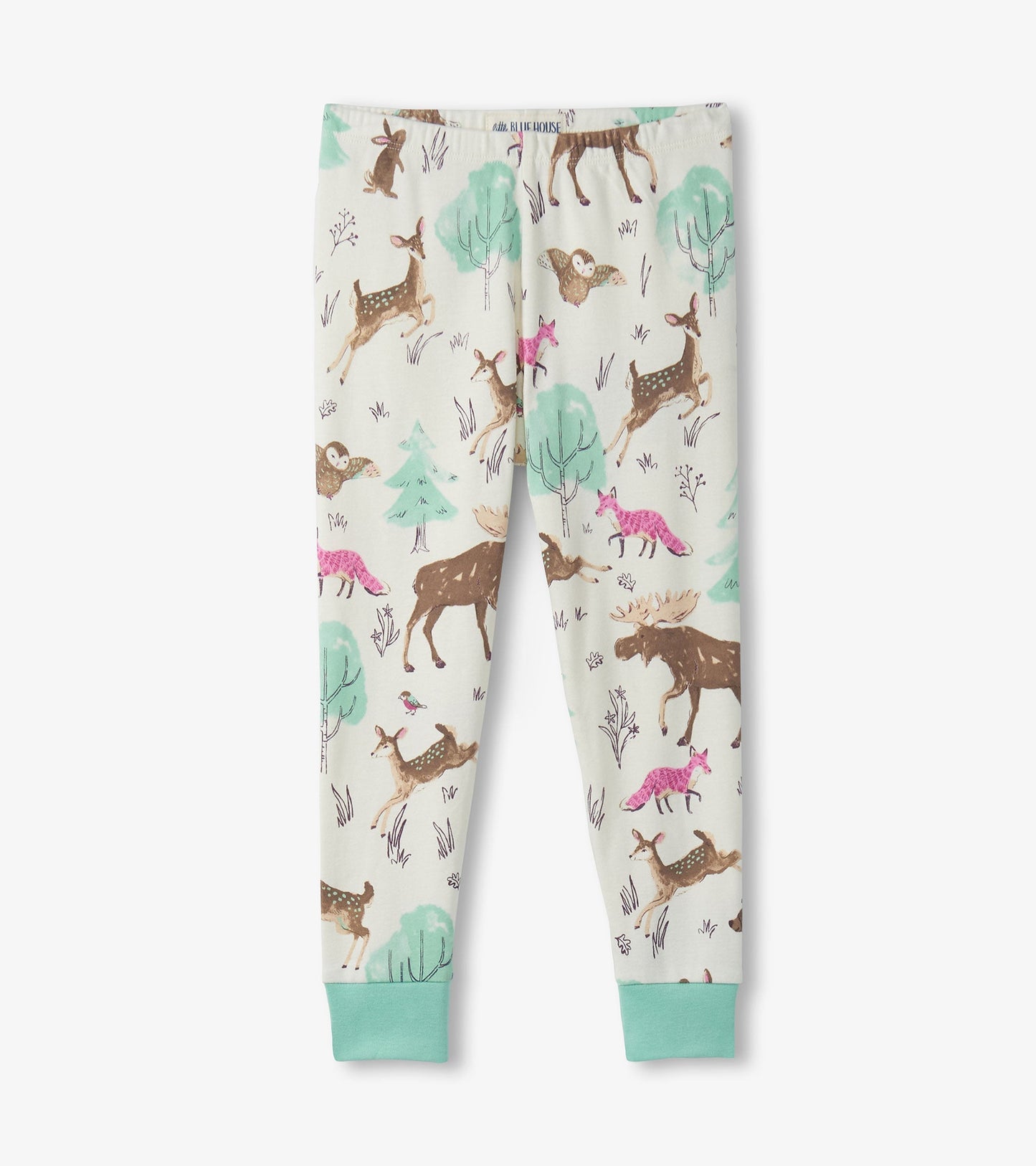Little Blue House Girls Forest Animals PJ’s PJAFRST004