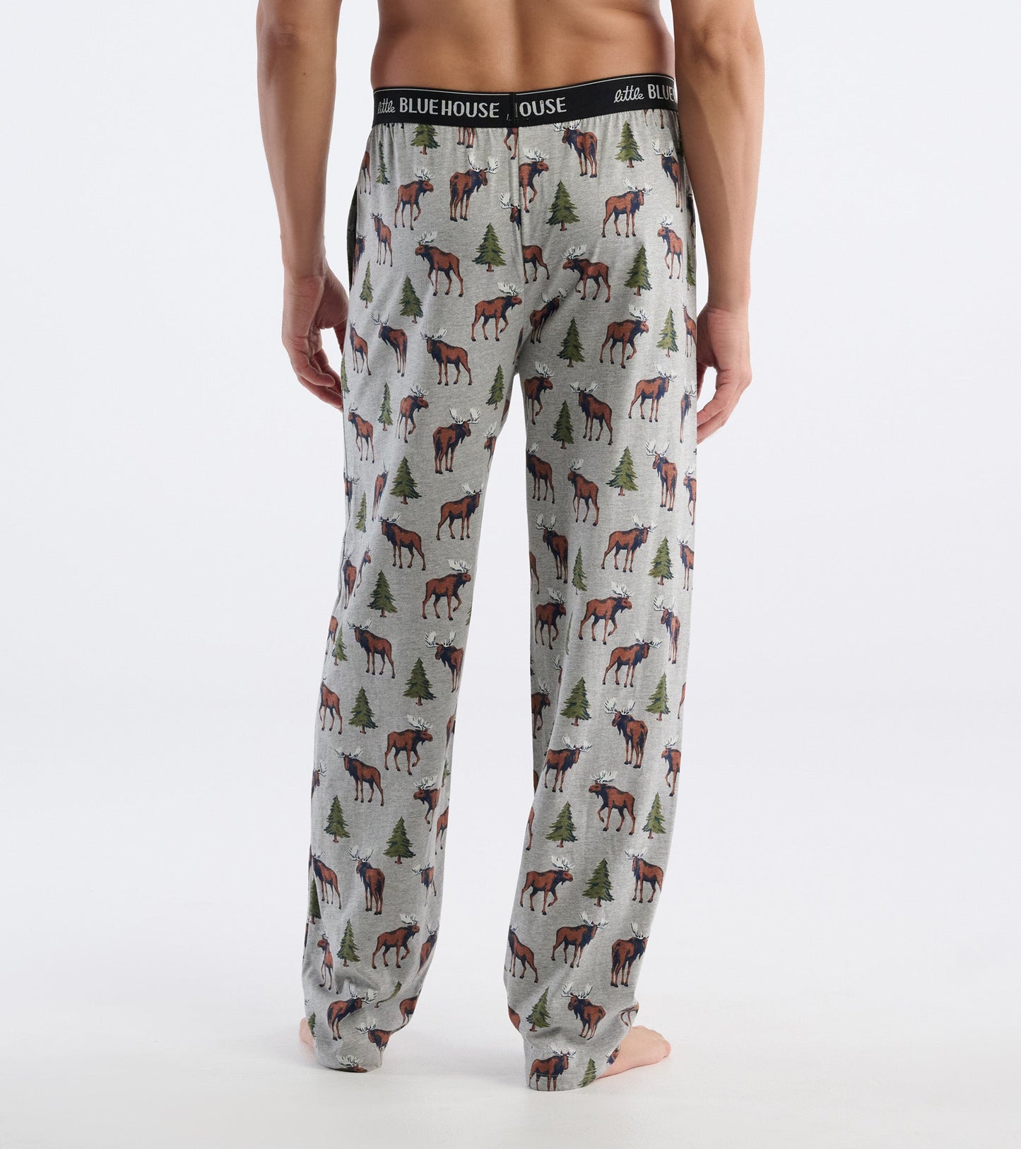 Little Blue House Men’s PJ Pant Wild Moose PAW1MO553