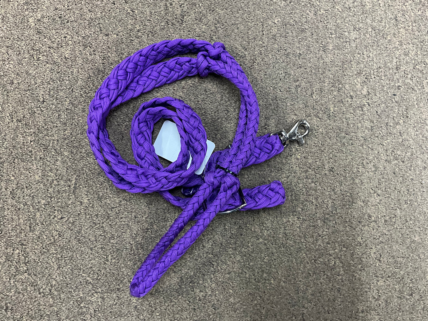 Braided Nylon Barrel Reins with Easy Grip Knots 27109