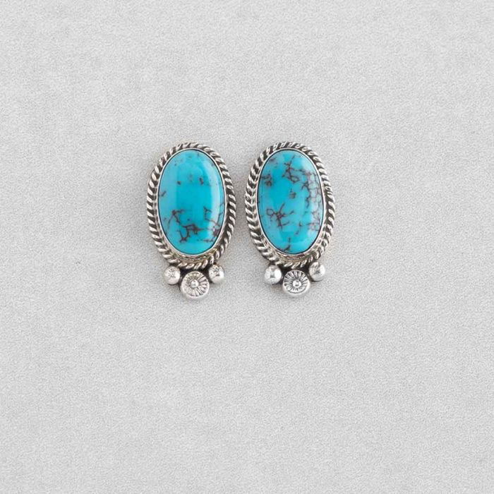 Earring  Turquoise Post FJE270