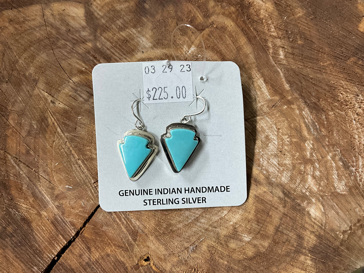 Earring  Turquoise Arrowhead FJE2456