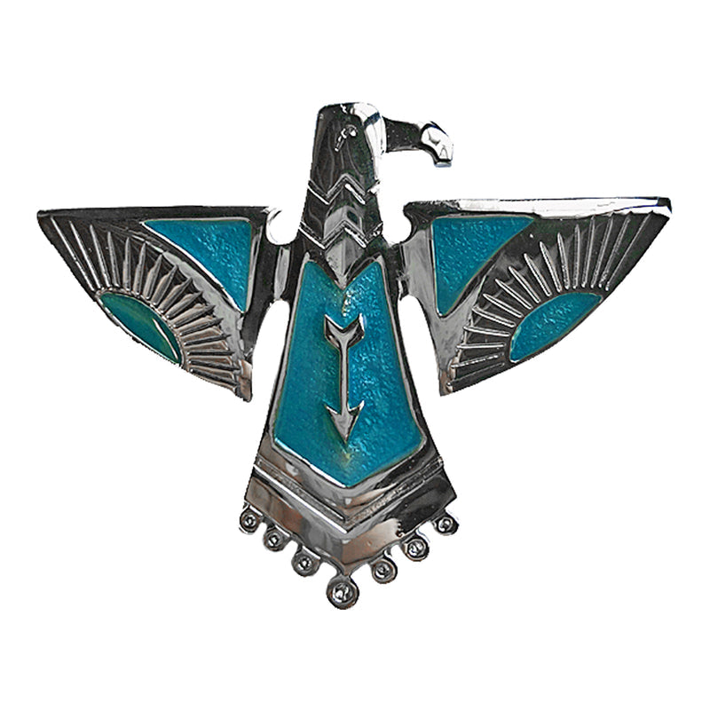 Bolo Tie Silver Thunderbird 2140T