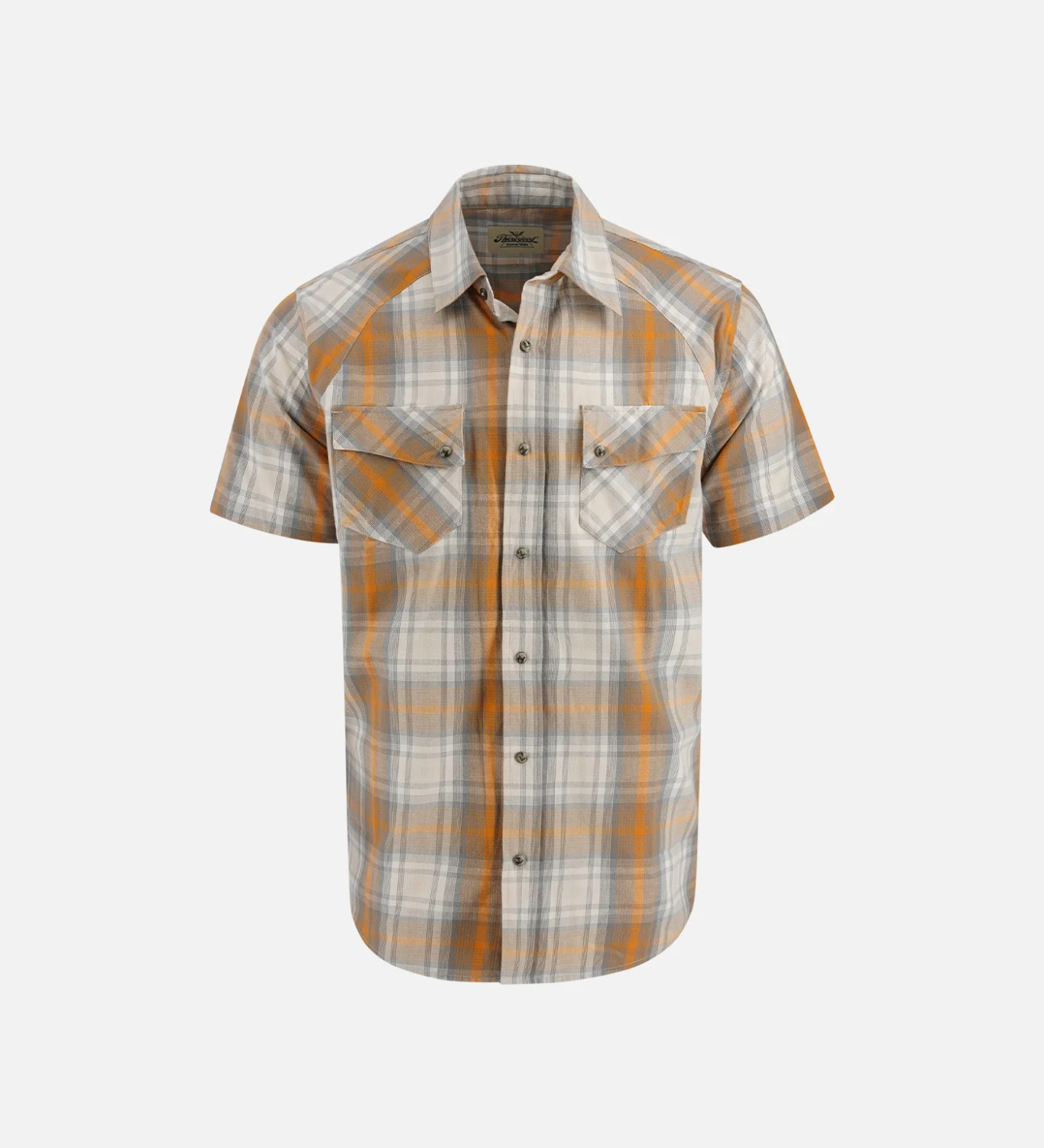 Thorogood Men’s Short Sleeve Snap Shirt Plaid 2-Colors TG206132