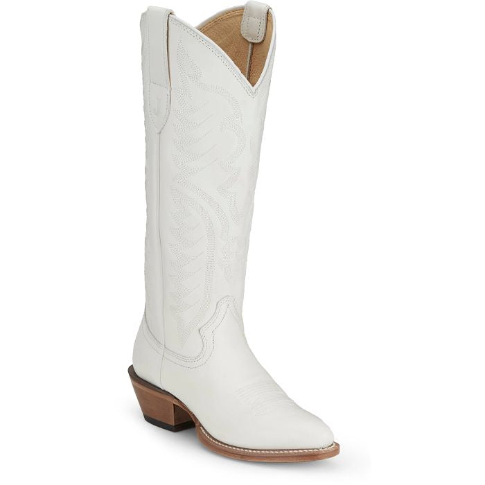 Justin Ladies Boot Evelyn Bone Cowhide VN4404