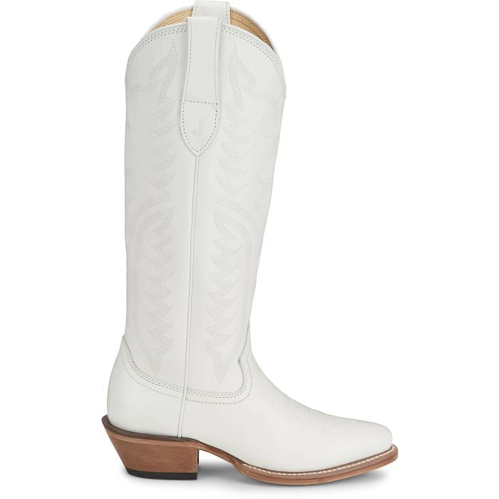 Justin Ladies Boot Evelyn Bone Cowhide VN4404