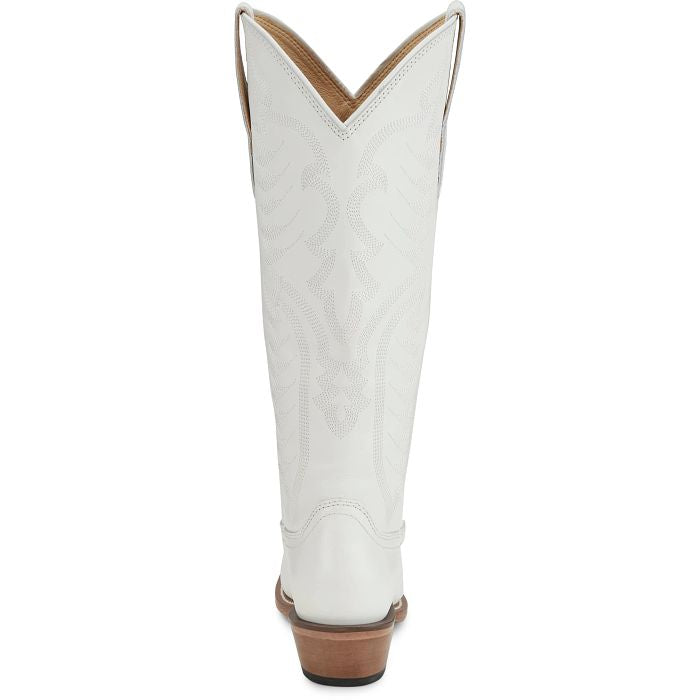 Justin Ladies Boot Evelyn Bone Cowhide VN4404