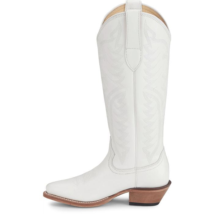 Justin Ladies Boot Evelyn Bone Cowhide VN4404
