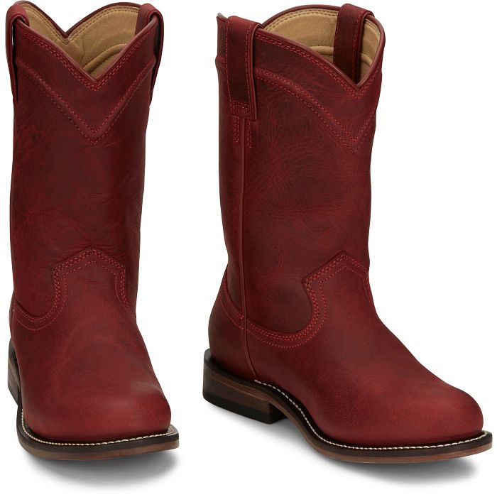 Justin Ladies Boot Holland Red Water Buffalo RP3310