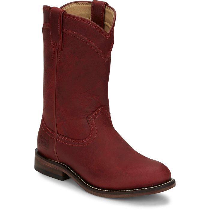 Justin Ladies Boot Holland Red Water Buffalo RP3310