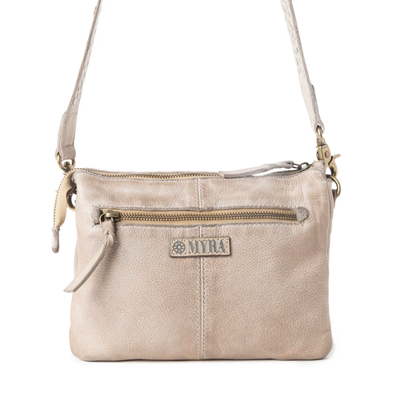 Myra Mossveil Leather Bag S-12821