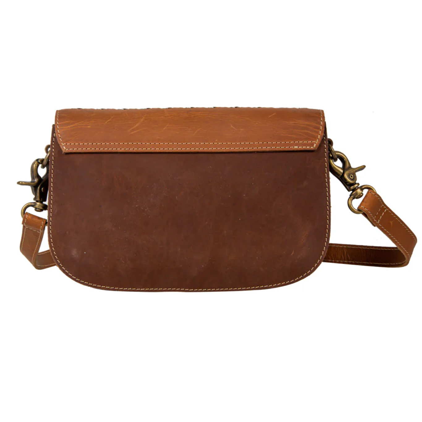 Myra Oxbow Falls Leather Hairon Bag S-8108