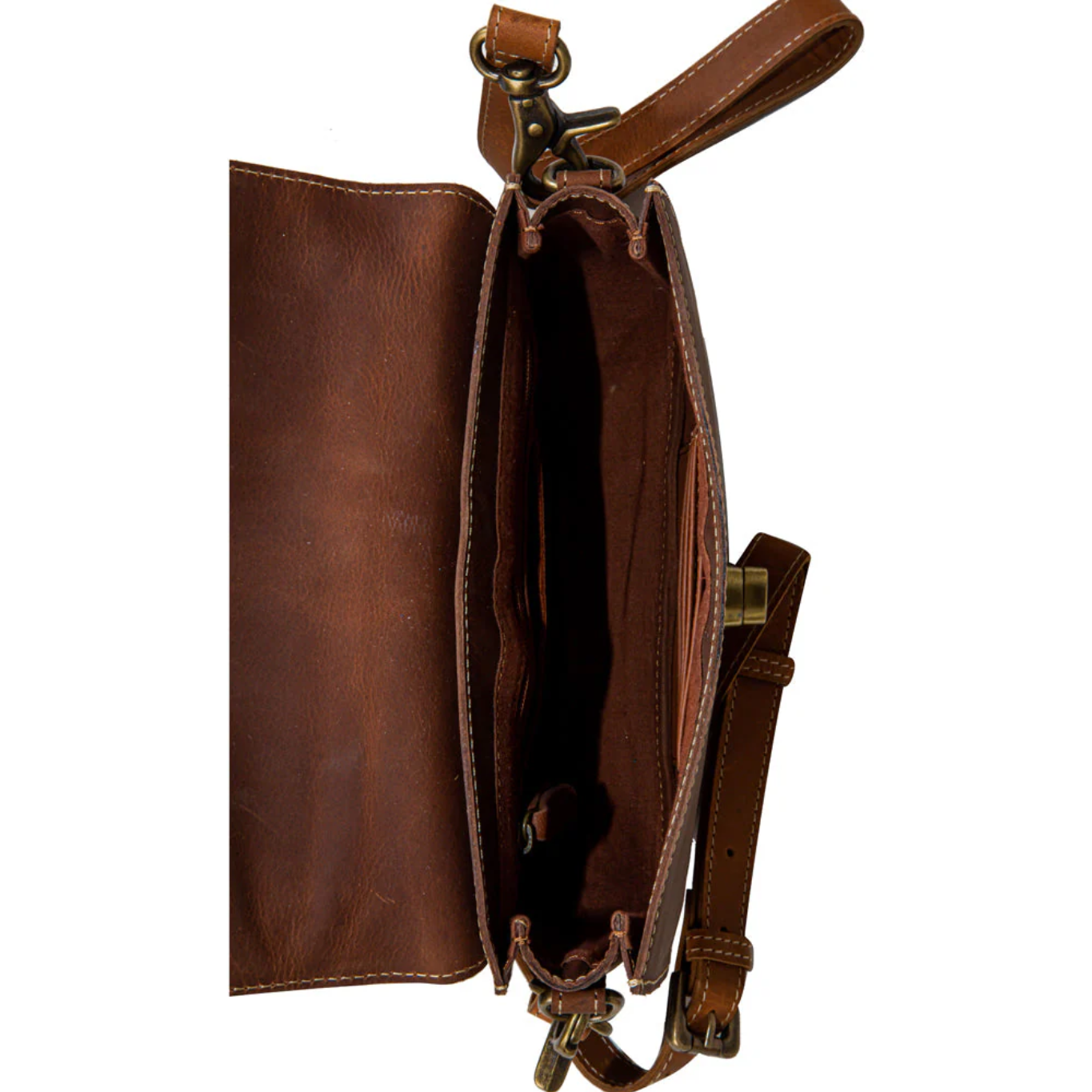 Myra Oxbow Falls Leather Hairon Bag S-8108