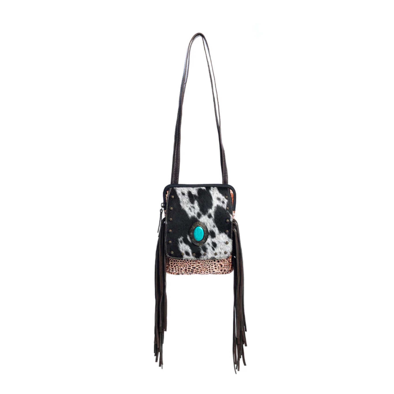Myra Zephyr Canyon Leather & Hairon Bag S-10727