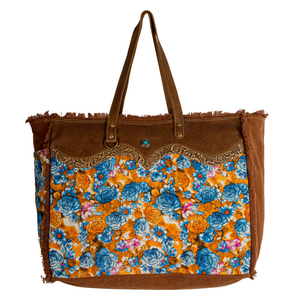 Myra Blue Ridge Blooms Weekender Bag S-6794