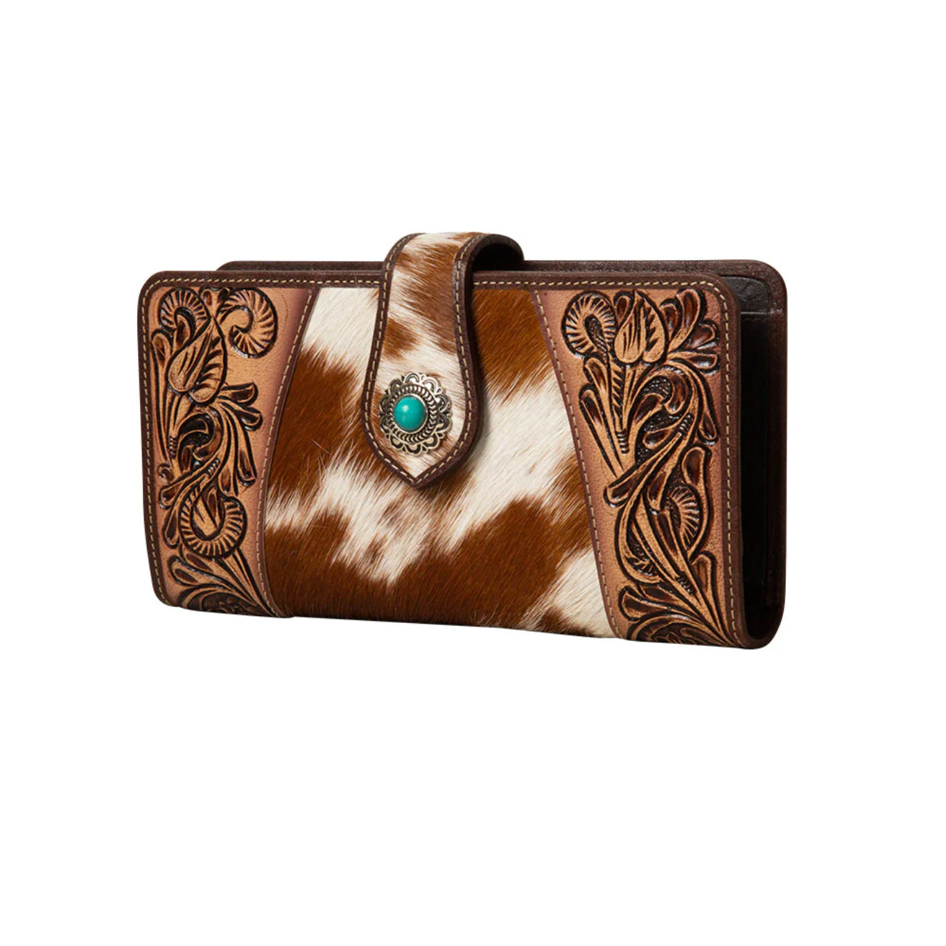 Myra Roscoe Ridge Hand Tooled Wallet S-7525