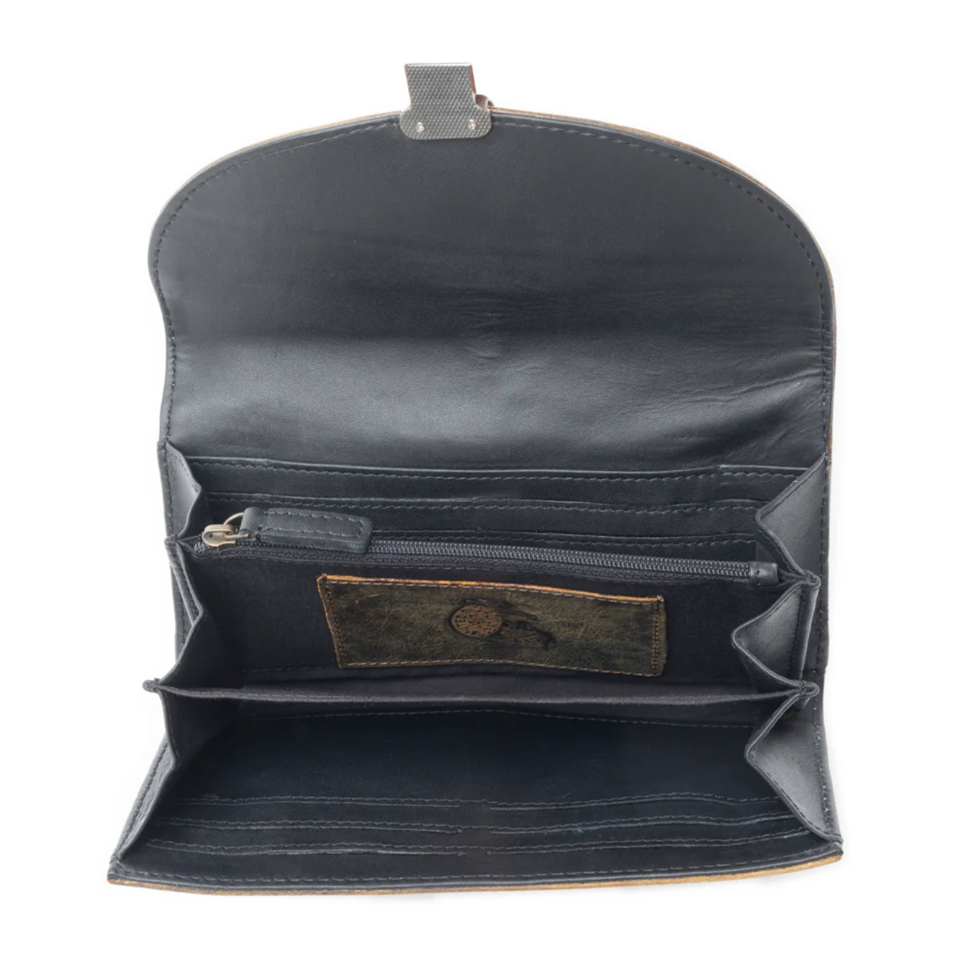 Myra Charcoal Fiesta Wallet S-5855