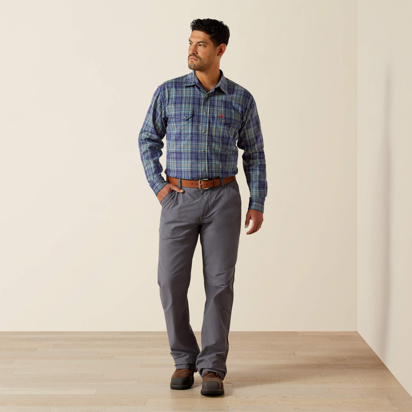 Ariat Long Sleeve FR Snap Work Shirt 10062746