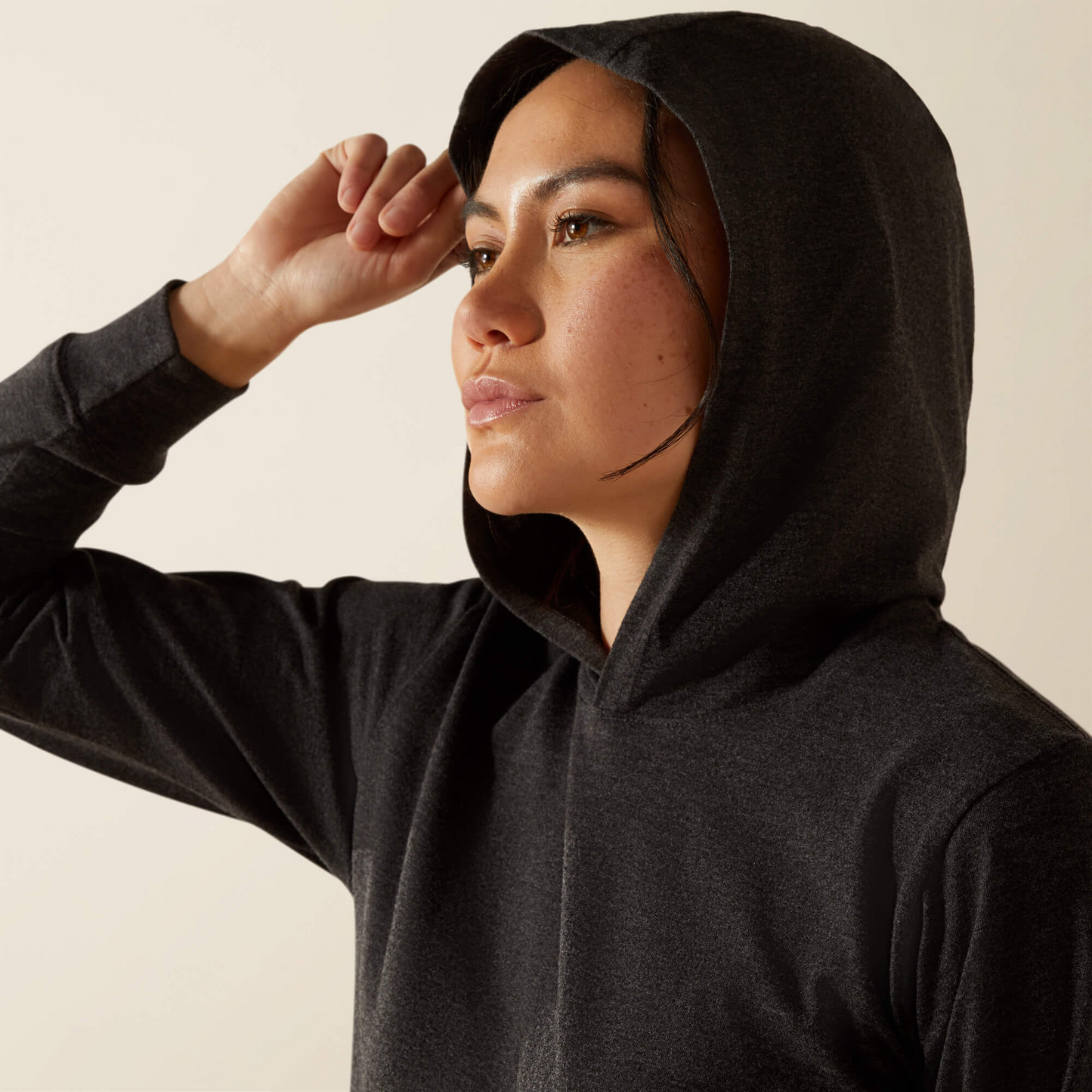 Ariat Cotton Strong Hooded Ladies T-Shirt 10062698