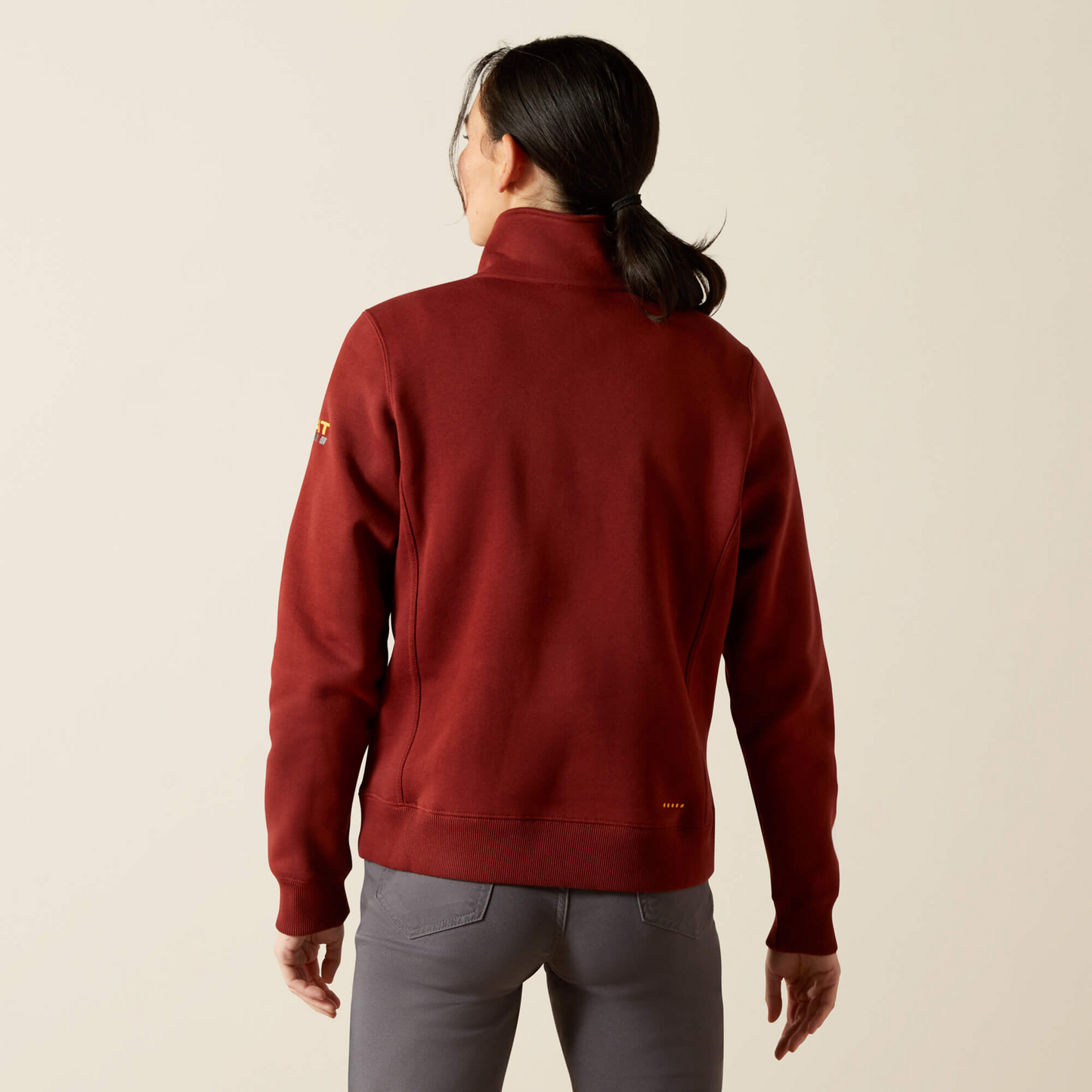 Ariat Ladies Rebar Funnel Neck Sweat Shirt 10062331
