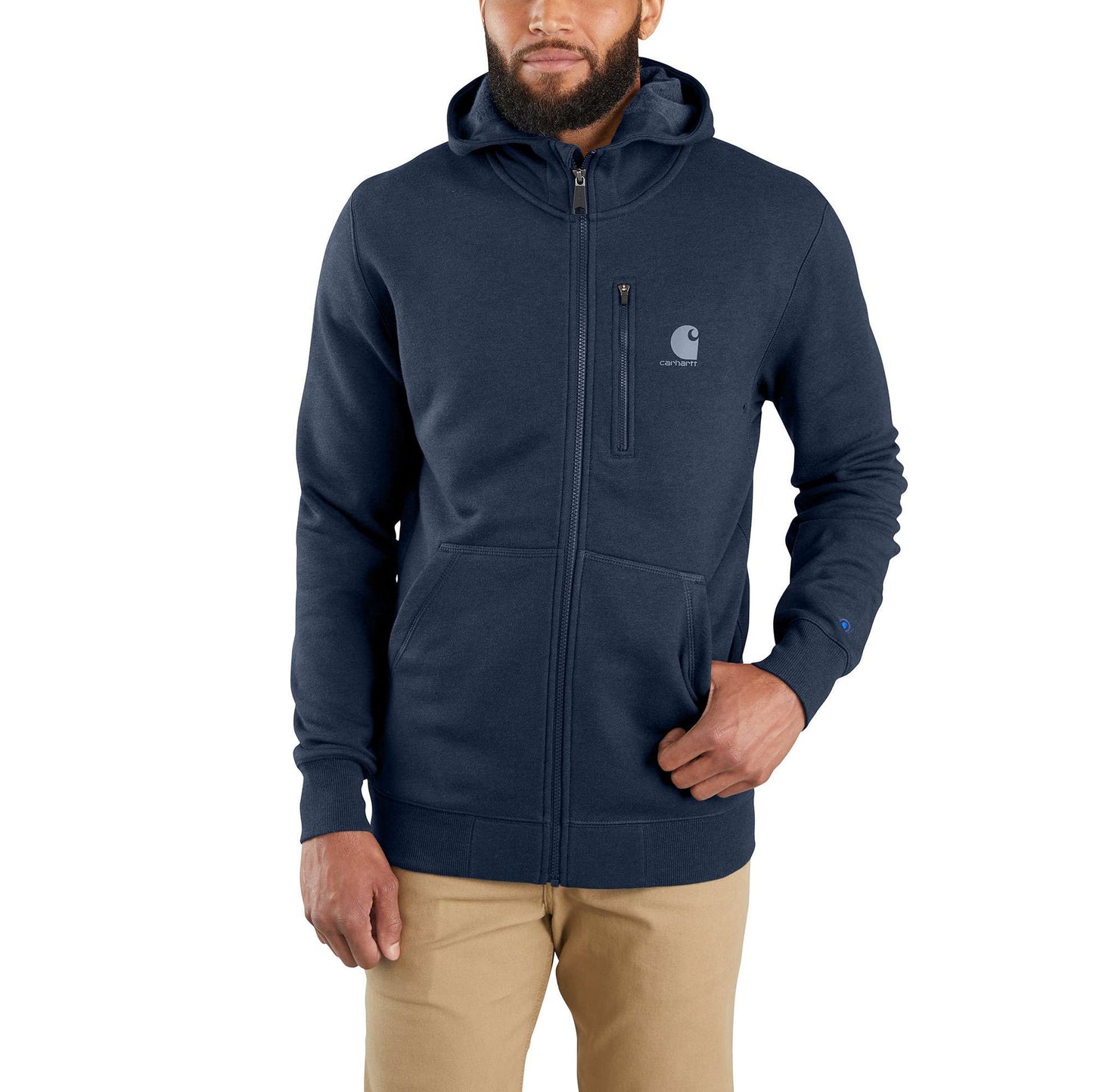 Carhartt Delmont Full Zip Hooded Sweatshirt 103851NVH