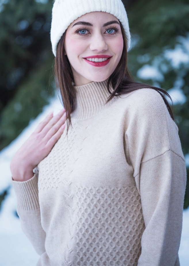Marielle Mockneck Sweater 1423-1388
