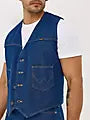 Wrangler Unlined Denim Vest 1074130PW
