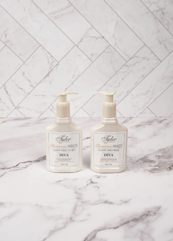 Tyler Candle Glamorous Hands Gift Set Diva Lotion & Wash 99111