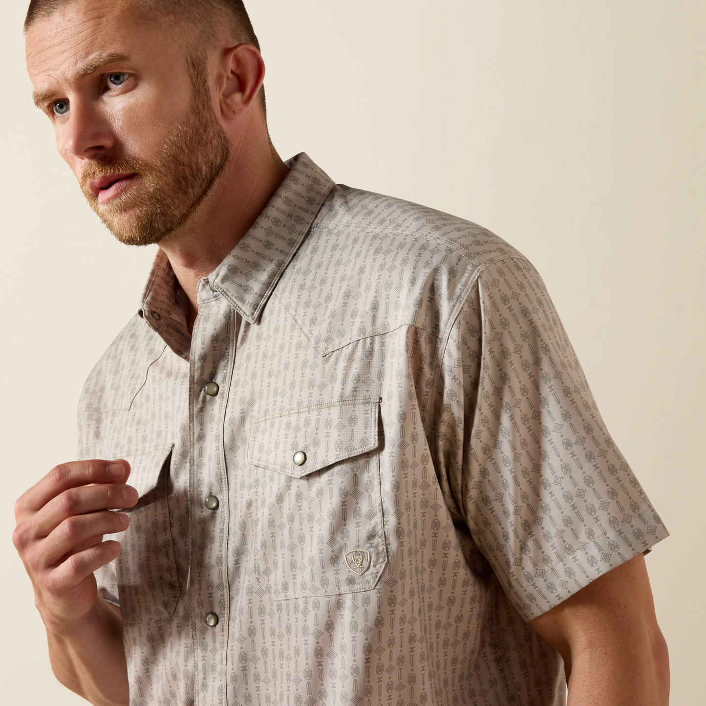 Ariat Printed VentTEK Classic Fit Shirt 10071045