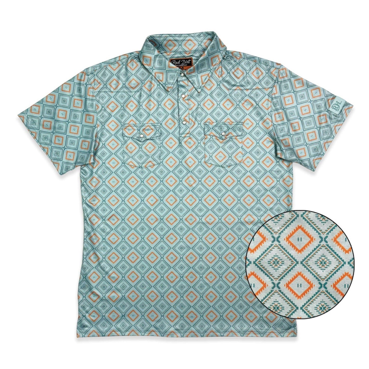 Red Dirt Hat Co. Diamond Polo RDPSSBT