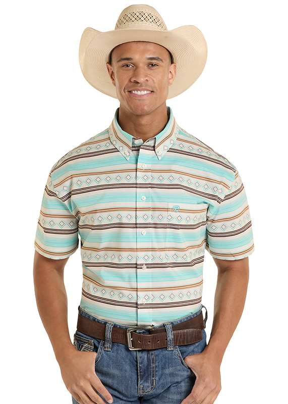 Rock & Roll Men’s Short Sleeve Shirt BMB3S8654