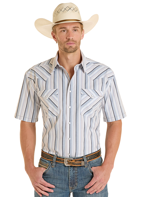 Rock & Roll Men’s Short Sleeve Shirt RMN3S0829