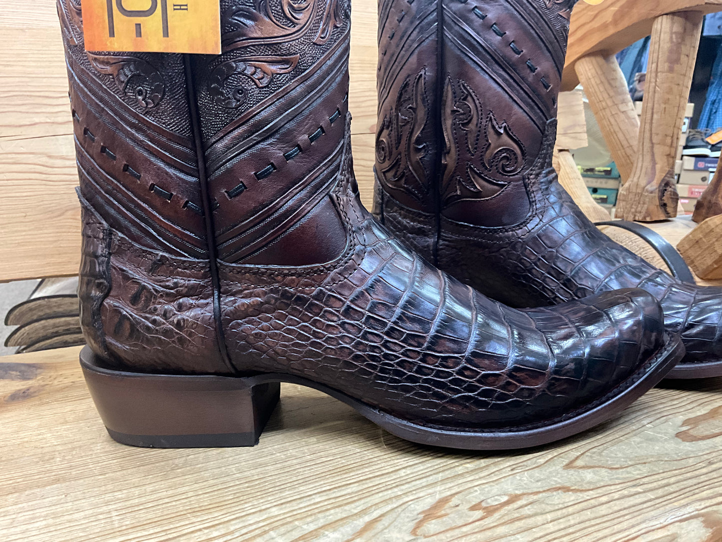 Corral Boot Mens Honey Aligator A5100