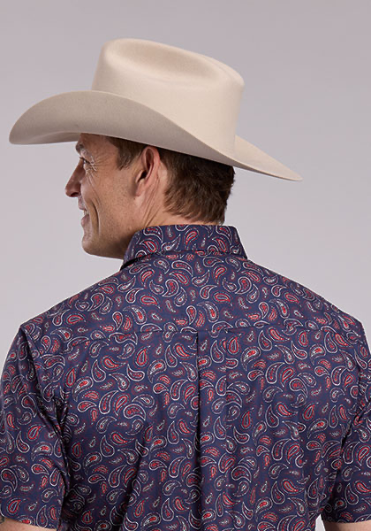 Roper Men's SS Shirt 0300200640477BU