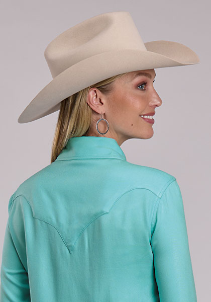 Stetson Ladies LS Shirt 11505925024BU