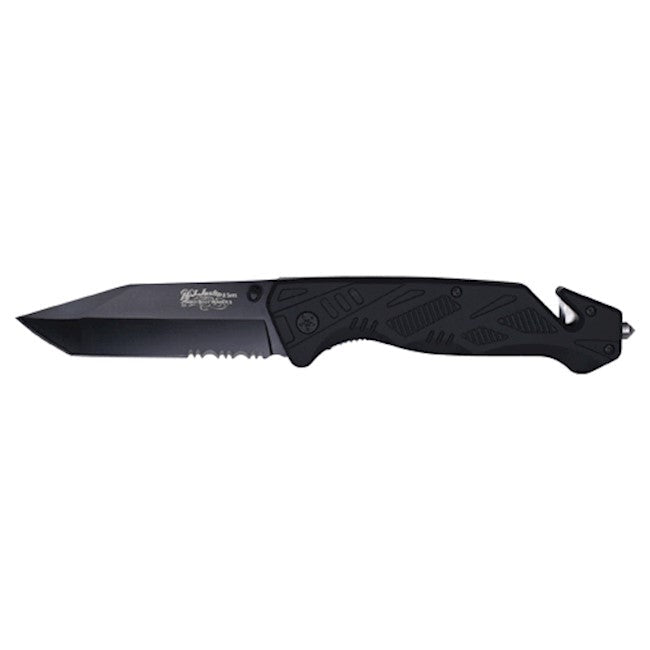 H.J. JUSTIN & SONS Black Tactical Knife 2427450585