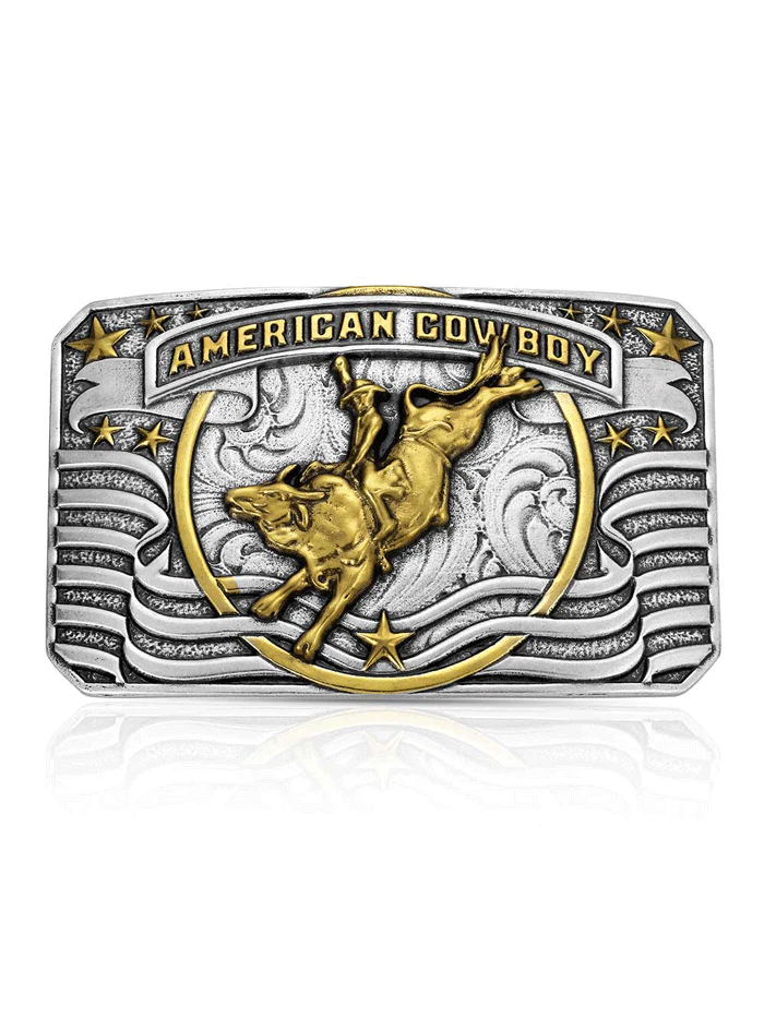 Montana Silversmiths America Cowboy A1075P