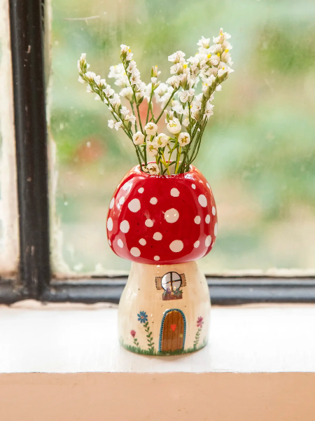 Bud Vase Mushroom VASE000031