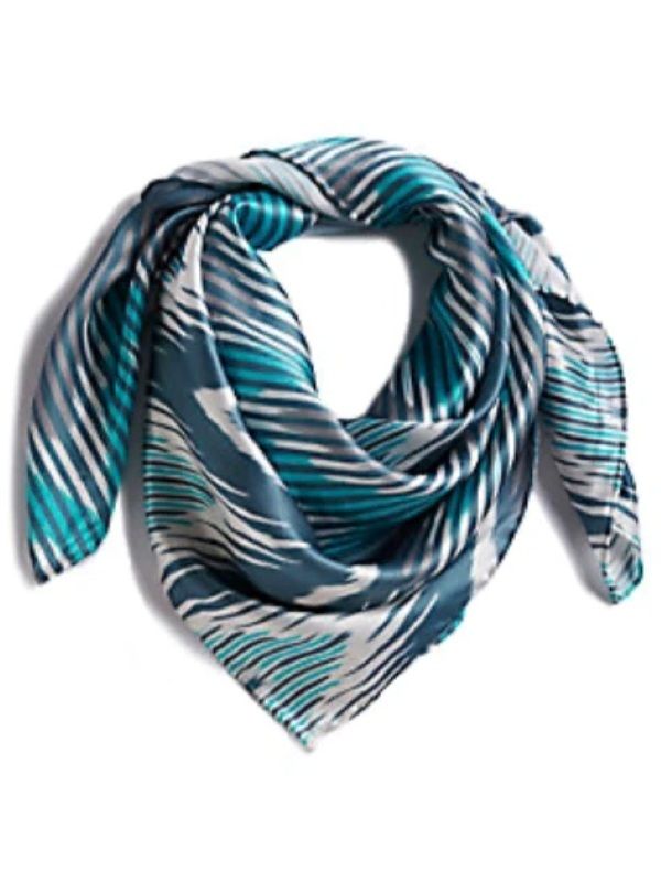 M & F Western Wild Rag - Chevron Blue 0906233