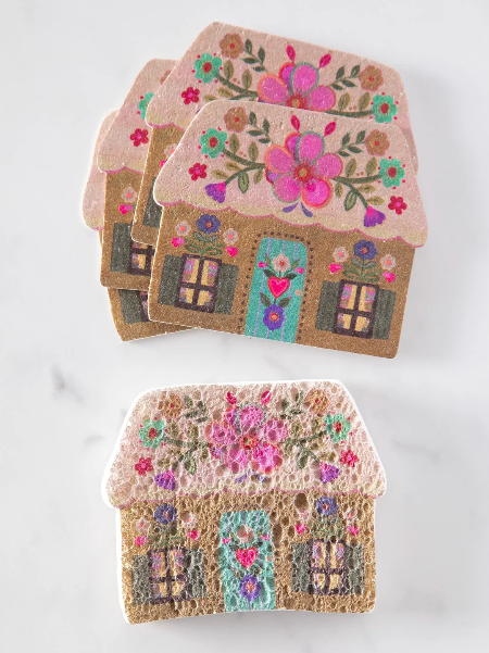 Puff Up Sponges, Set of 5