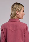 Roper Ladies LS Shirt Red 3505926133RE