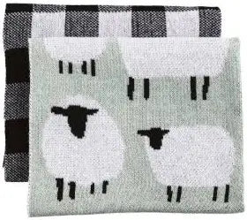 Sheep Farm Knit Towel 42170595