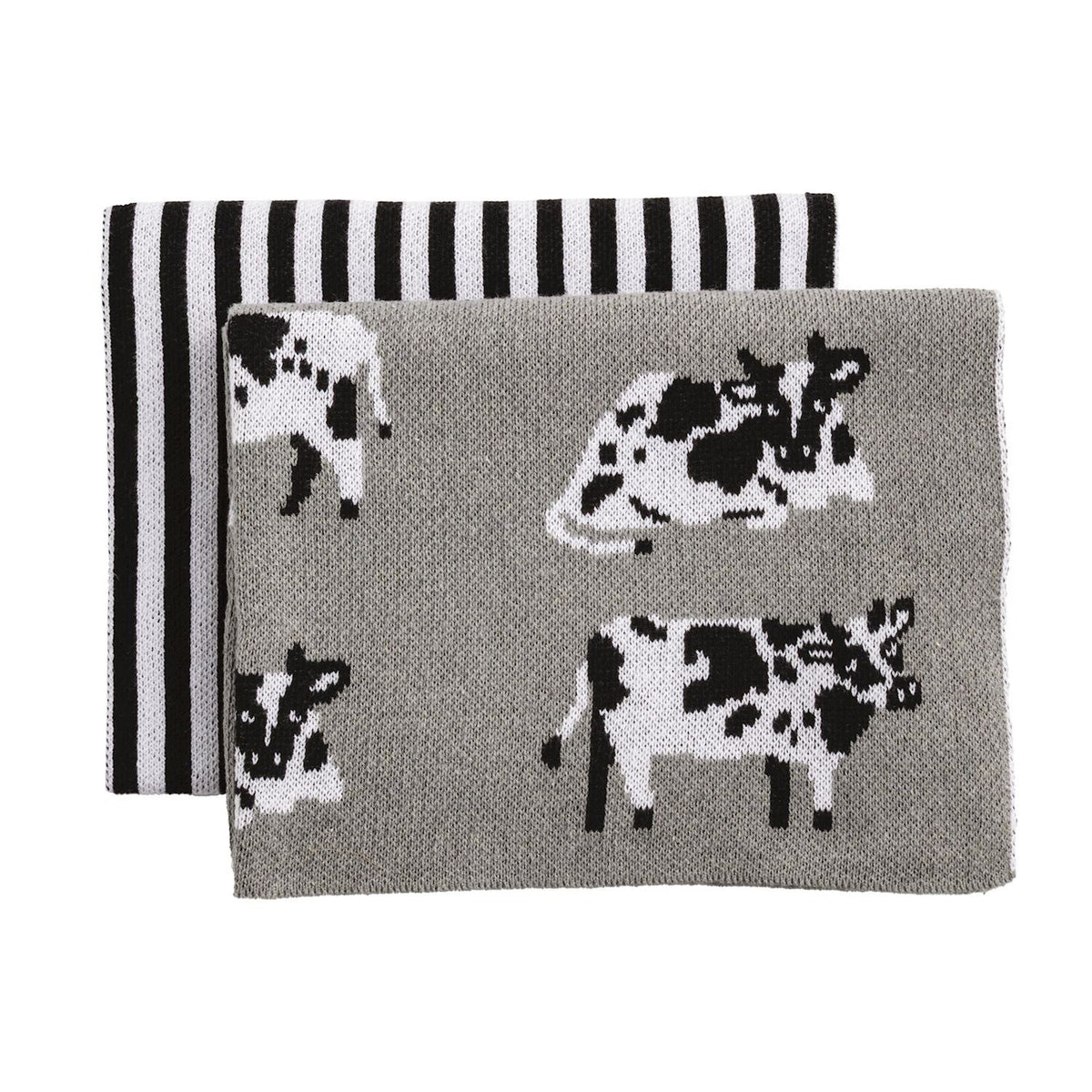 Cow Farm Knit Towel 42170259C
