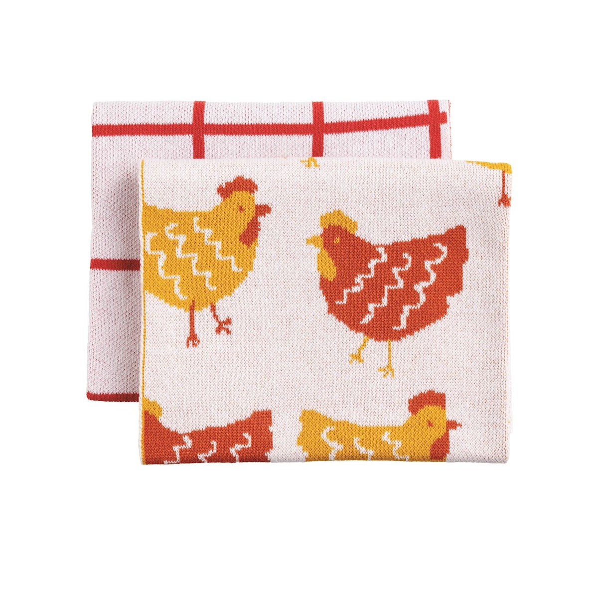 Chicken Farm Knit Towel 42170259R