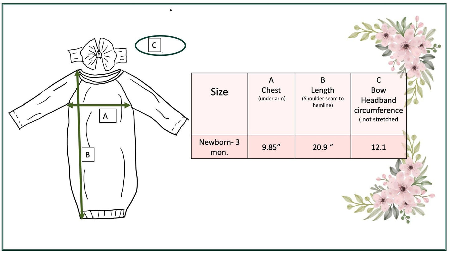 Infant Girls Cowgirl Baby Gown 26102100122