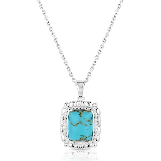 Montana Silversmith Turquoise Peace Necklace NC6193