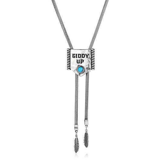 Montana Silversmith Giddy Up Bolo Necklace NC6201