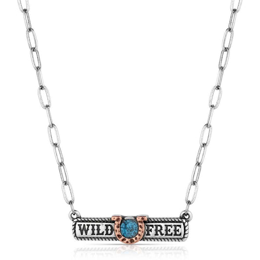 Montana Silversmith Wild and Free Bar Necklace NC6202