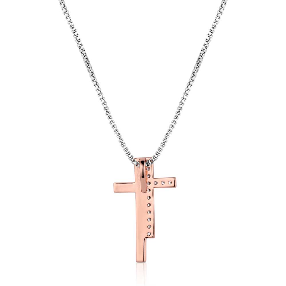 Montana Silversmith Faithful Sunrise Cross Necklace NC6229