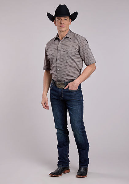 Roper Men's SS Shirt 0100201450258GY