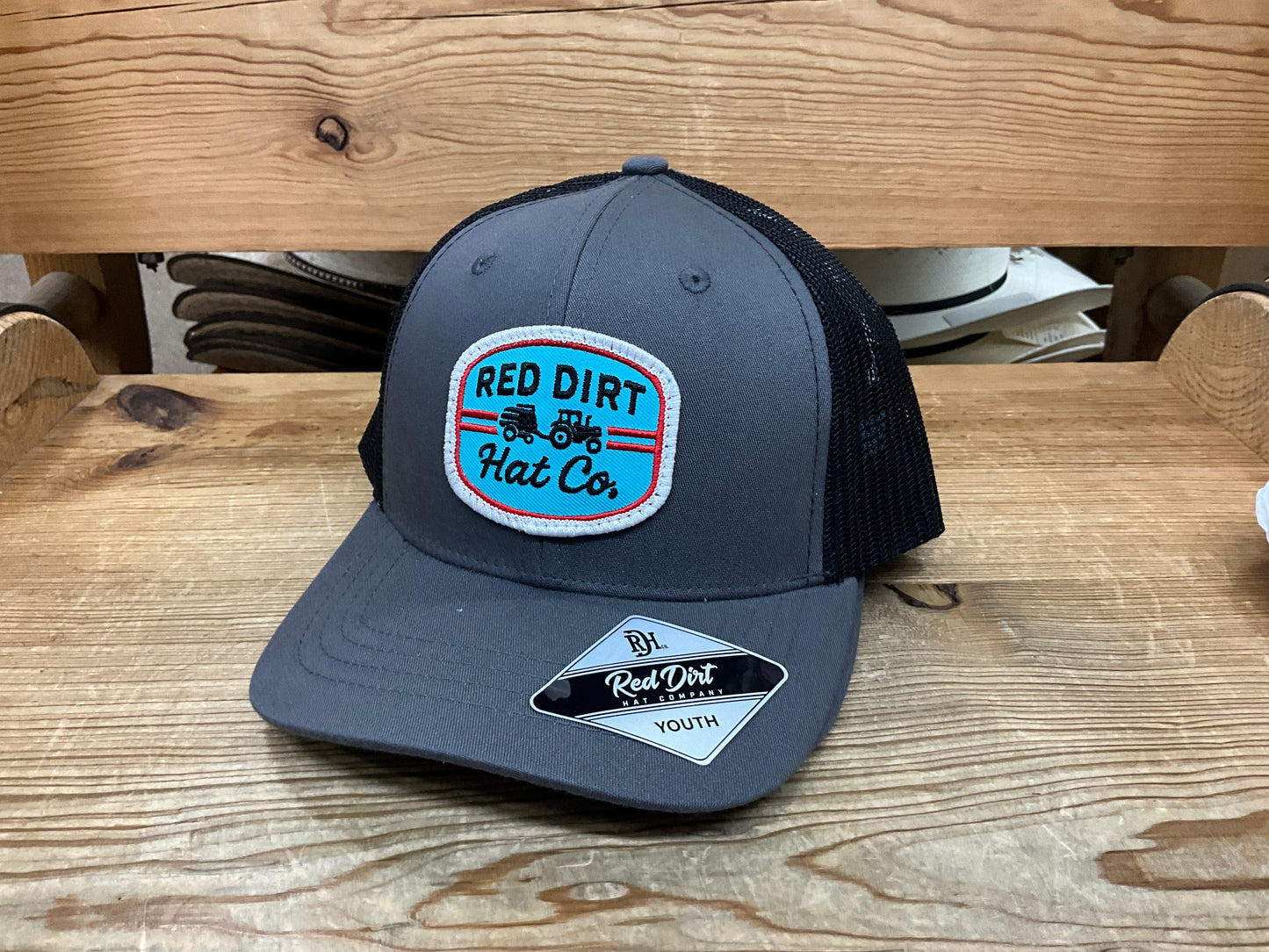 RDHC Youth Cap Gary/Black RDHCY-67